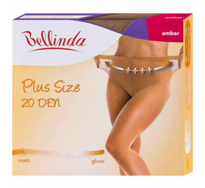 Punčochové kalhoty pro nadměrné velikosti PLUS 20 DEN  model 15435539 - Bellinda
