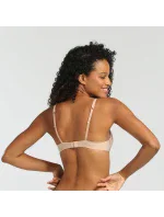 Dámská push-up podprsenka bez kostic DIM INVISIFREE PUSH UP BRA - DIM - tělová