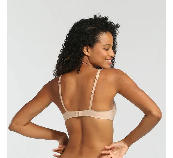 Dámská push-up podprsenka bez kostic DIM INVISIFREE PUSH UP BRA - DIM - tělová