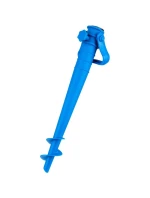 PLASTOVÁ ZÁKLADNA DEŠTNÍKU ŠROUBOVACÍ MODRÁ