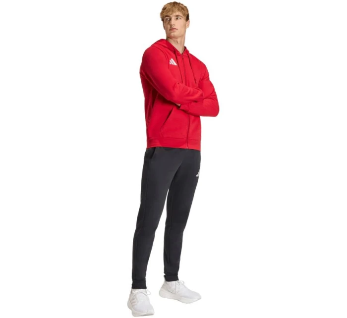 Pánská mikina Entrada 26 FZ Hoody červená model 21867210 pánské - ADIDAS