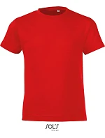 SOL'S Regent Fit Kids Dětské tričko 25.1183 red SOL'S Regent Fit Kids Dětské tričko 25.1183 red