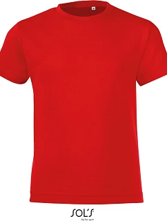 SOL'S Regent Fit Kids Dětské tričko 25.1183 red