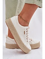 Dámské  na platformě Big Star Ecru model 22042729 - Big Star Shoes