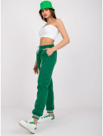 Teplákové kalhoty EM DR  tmavě zelená model 17195180 - FPrice