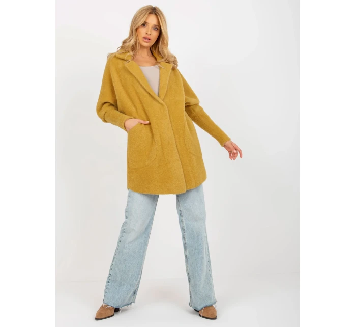 Kabát MBM PL 1517.00P tmavě žlutý