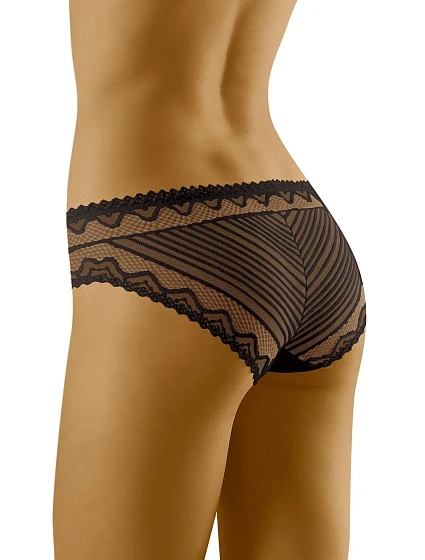 Dámské kalhotky model 17564504 Black - Wol-Bar