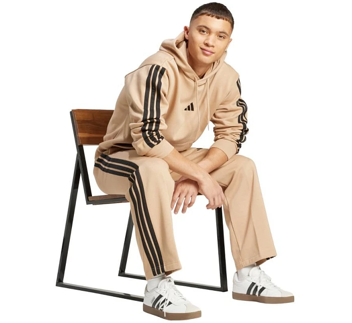 Adidas Essentials 3-Stripes Fleece Hoodie M JX0695 pánské Adidas Essentials 3-Stripes Fleece Hoodie M JX0695 pánské