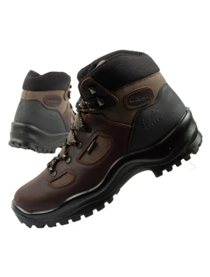 model 21483383 pánské trekové boty kožené nepromokavé kotníkové boty - Grisport model 21483383 pánské trekové boty kožené nepromokavé kotníkové boty - Grisport