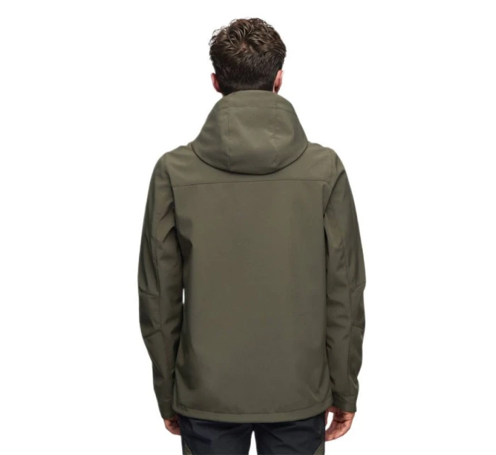 Alpinus Olive pánská větruodolná softshellová bunda do deště - model 21932047 Alpinus Olive pánská větruodolná softshellová bunda do deště - model 21932047