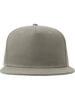 Atlantis Headwear Snap Five-S 5 panelová baseballová kšiltovka 33.0256 grey