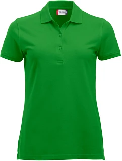 Clique Classic Marion S/S Dámské piqué polo z těžké bavlny 67.8246 apple green