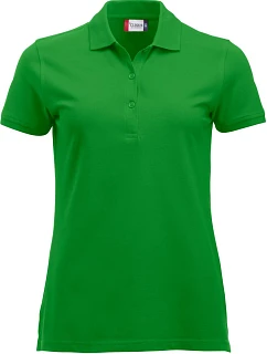Clique Classic Marion S/S Dámské piqué polo z těžké bavlny 67.8246 apple green