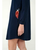 Vamp - Vánoční noční košile s potiskem skotského teriéra 21512 - Vamp