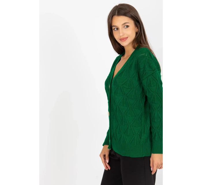 Svetr na zapínání model 170539 Rue Paris Svetr na zapínání model 170539 Rue Paris