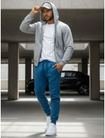 Pánské modré tepláky Dstreet model 21964544 - FashionStreet Pánské modré tepláky Dstreet model 21964544 - FashionStreet