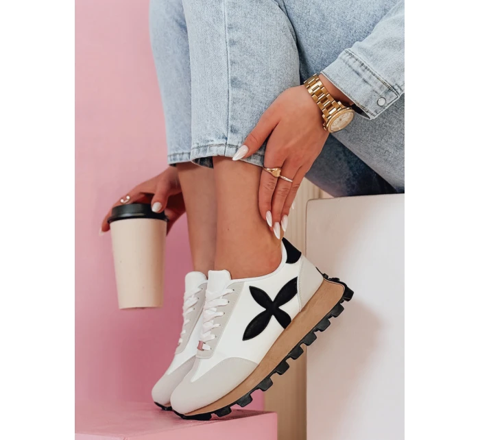 Dámské sportovní tenisky FLEXIMOT white FashionStreet ZY0903 Dámské sportovní tenisky FLEXIMOT white FashionStreet ZY0903