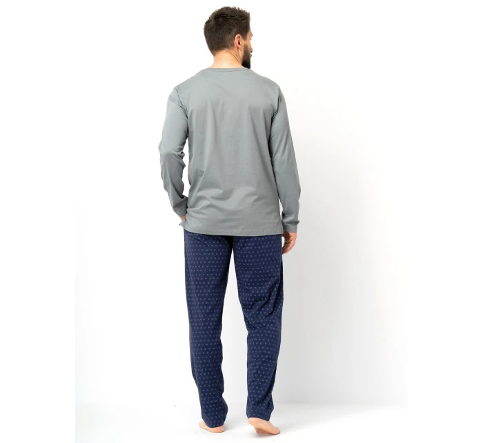 Pánské pyžamo Key MNS 612 B25 long/r M-2XL