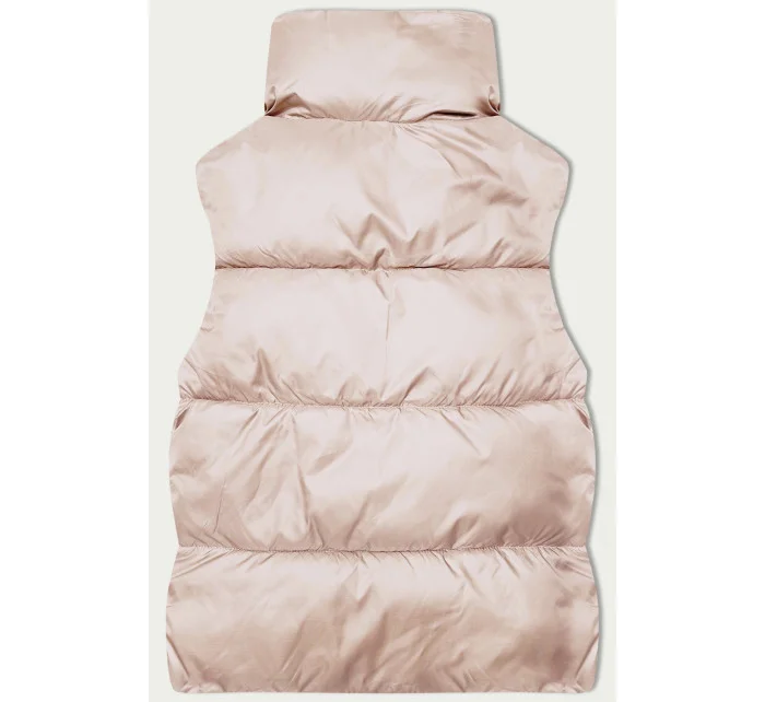 Perleťově růžovo-panteří oboustranná krátká vesta S'West (B8346-51) Perleťově růžovo-panteří oboustranná krátká vesta S'West (B8346-51)