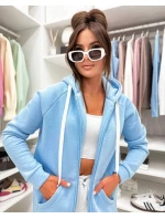 bluza damska Goodlookin niebieska model 21935982 - Moon