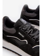 Pánské tenisky Big Star NN174321 s paměťovou pěnou Černé Pánské tenisky Big Star NN174321 s paměťovou pěnou Černé