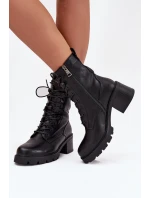 Dámské workery na černé model 21708027 - VINCEZA Dámské workery na černé model 21708027 - VINCEZA