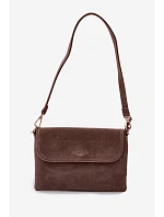 Malá Kabelka Listonoška z Eko semiše Tmavě béžová Lucelle