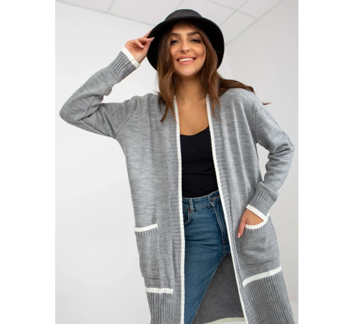 Dámský svetr LC SW 0340 šedý