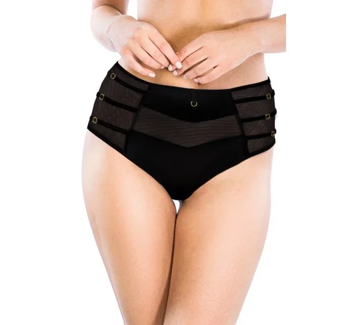 Vysoké dámské kalhotky NAKED 19064 BLACK