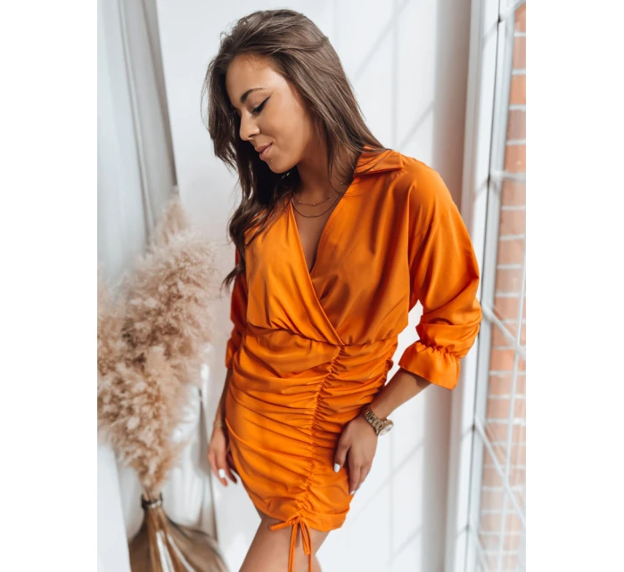 NATI oranžové šaty FashionStreet EY2282