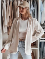 Dámské oversize sako RESIDAL světle béžové FashionStreet PY0122