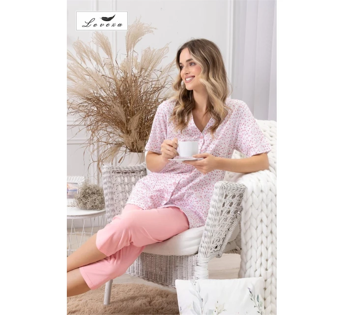 Pyžamo Leveza 1722 Odetta kr/r M-2XL Pyžamo Leveza 1722 Odetta kr/r M-2XL