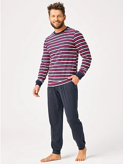 Pyžamo Key MNS 365 B26 dlouhé rukávy, velikosti M–2XL