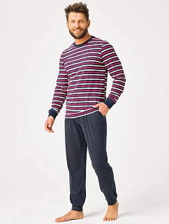 Pyžamo Key MNS 365 B26 dlouhé rukávy, velikosti M–2XL