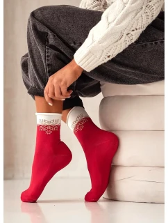 Milena Unique Snowflake ponožky 0071-007 Poloviční froté 35-41