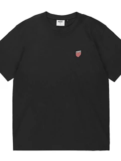 Tričko Prosto Small Shield KL261MTEE1071, černé, velikost L