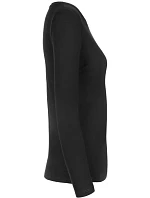 B&C #E190 LSL /women Dámské tričko z těžké bavlny s dl. rukávem model 22496325 black B&C #E190 LSL /women Dámské tričko z těžké bavlny s dl. rukávem model 22496325 black