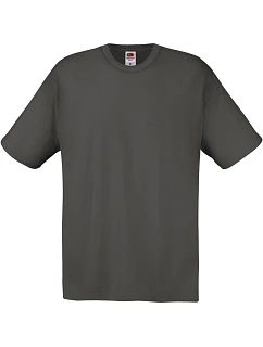 Original T Tričko model 22451277 light graphite - Fruit of the Loom