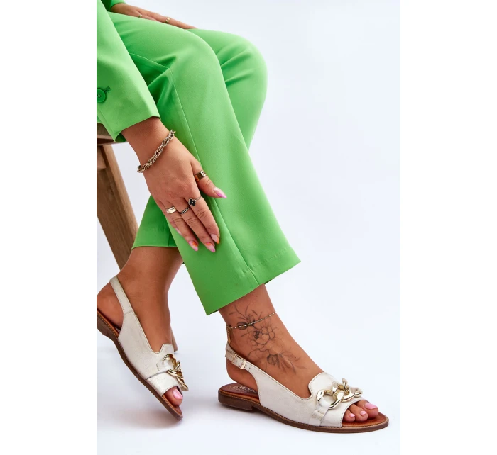 Dámské kožené sandály Lewski Boty model 21615996 - Boto