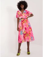 Sukienka DHJ SK  różowy model 21271988 - FPrice