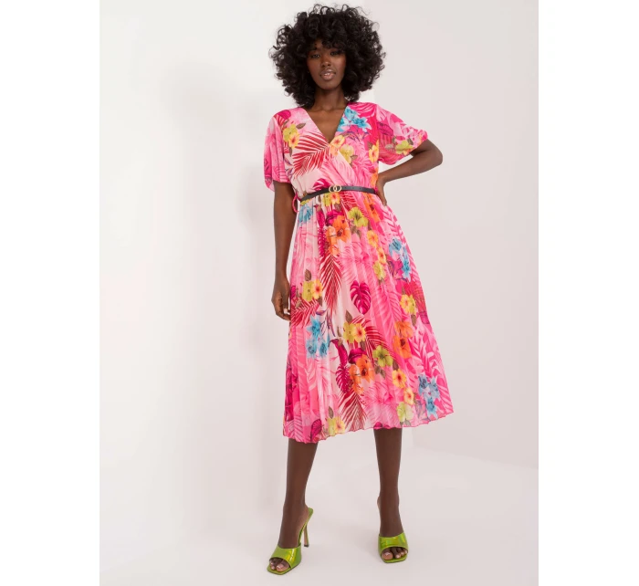 Sukienka DHJ SK  różowy model 21271988 - FPrice