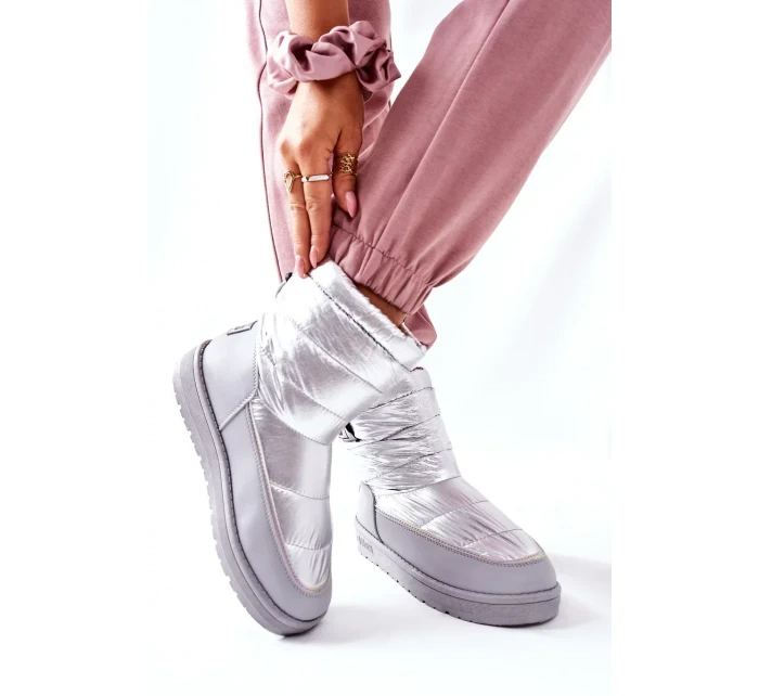 Women's Snow Boots Big Star II274118 Silver Women's Snow Boots Big Star II274118 Silver