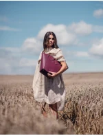 Dámská kabelka Vuch Venea Wine Dámská kabelka Vuch Venea Wine