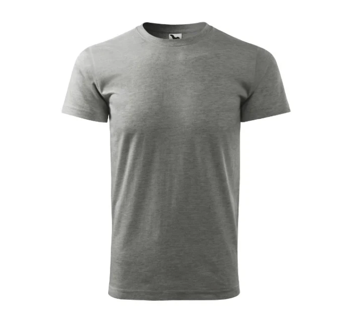 Heavy New tričko unisex tmavě šedý melír Heavy New tričko unisex tmavě šedý melír