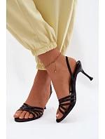Sandály na podpatku  model 227449 Step in style
