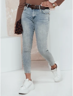 Dámské džínové kalhoty CURVEON push up blue FashionStreet UY2309