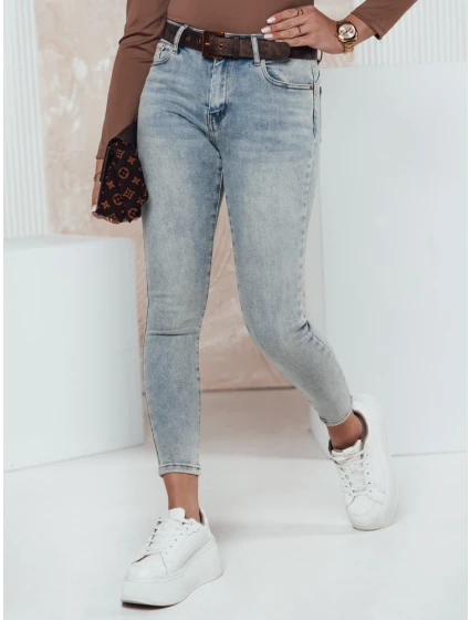 Dámské džínové kalhoty CURVEON push up blue FashionStreet UY2309