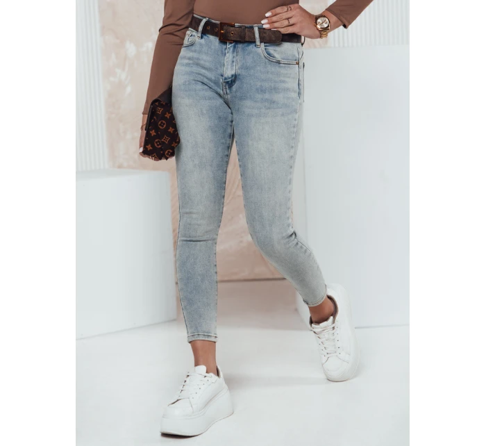 Dámské džínové kalhoty CURVEON push up blue FashionStreet UY2309