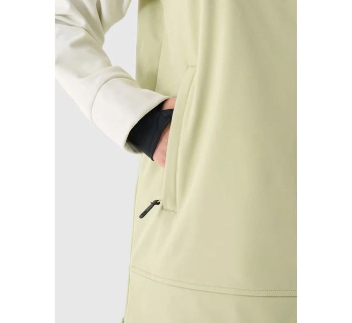 Dámská softshellová snowboardová mikina 5000 s membránou 4F 4FWAW24TSOFF289-44S