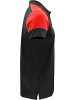 Prime Polo Men Pánské piqué polo z těžké bavlny model 22453312 black/red - Printer Prime Polo Men Pánské piqué polo z těžké bavlny model 22453312 black/red - Printer
